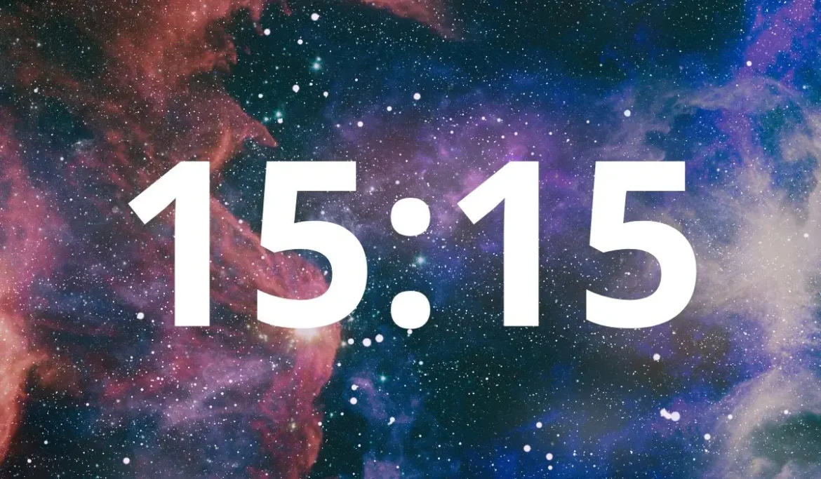 15h15 signification heure miroir